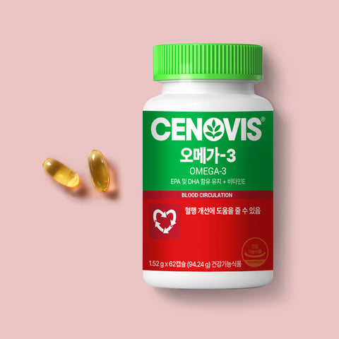 Cenovis Omega-3 1520mg x 62 Capsules (2 Pack)