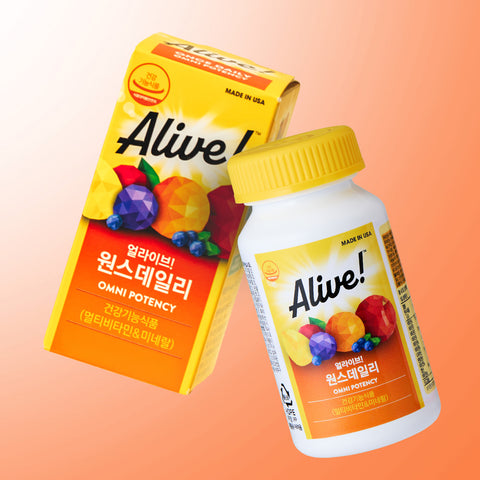 Alive Natural Life Alive One Daily Multi 30 Tablets (3 Pack)