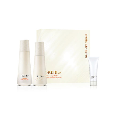 SU:M37 Time Energy Bright Duo Set (Toner 120ml + Emulsion 100ml)