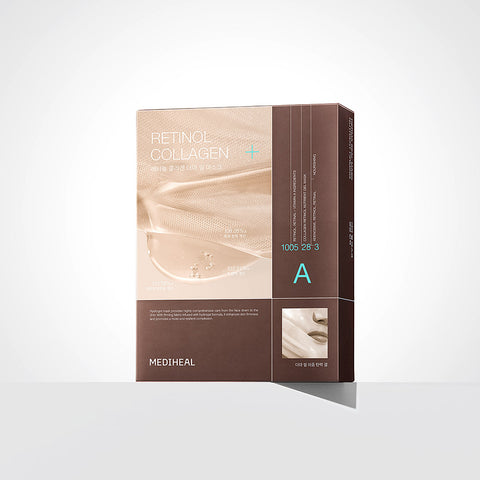 Mediheal Retinol Collagen Derma Seal Gel Mask 10 Pack (Nourishing & Firming)