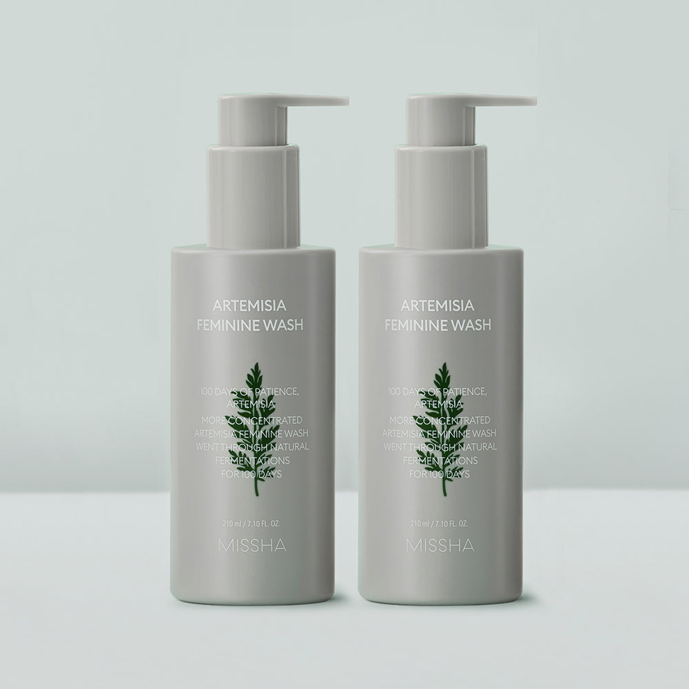 MISSHA Artemisia Mild Acid Feminine Cleanser 210ml (2 pack)