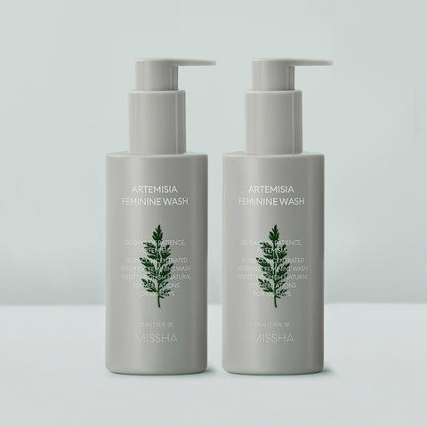 MISSHA Artemisia Mild Acid Feminine Cleanser 210ml (2 pack)