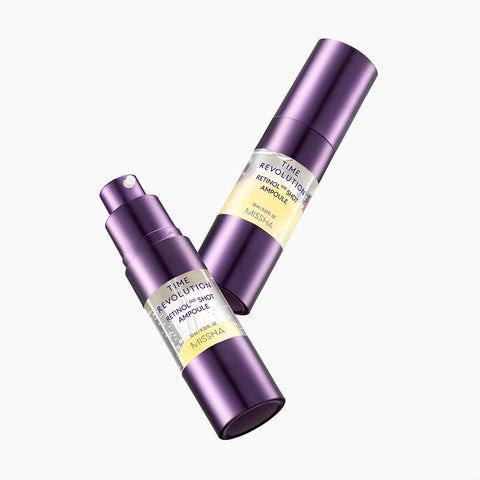 MISSHA Time Revolution Retinol 500 Shot Ampoule 10ml (2 Pack)