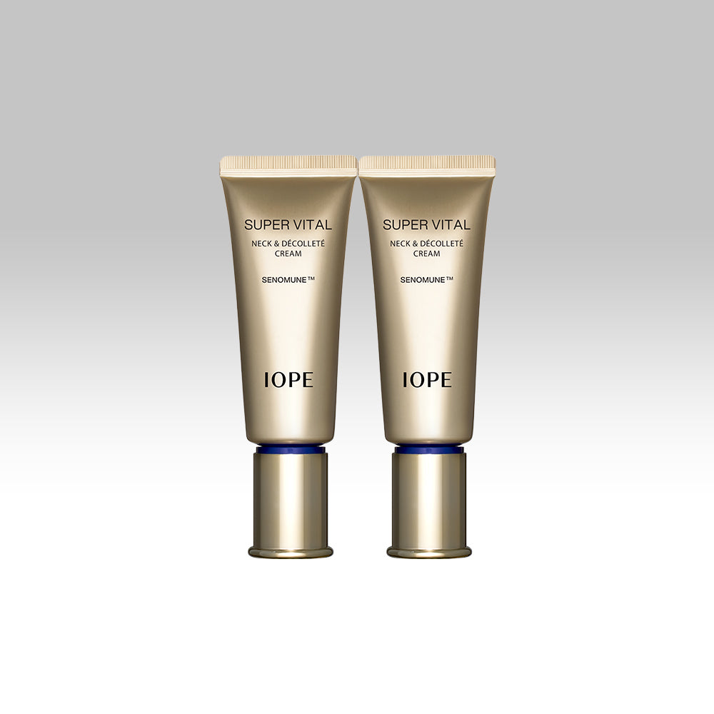 IOPE Super Vital Neck & D-colletage Cream 40ml (2 pack)