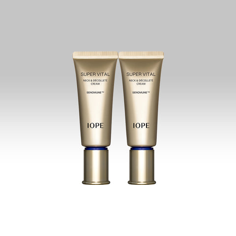 IOPE Super Vital Neck & D-colletage Cream 40ml (2 pack)