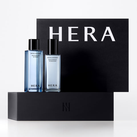HERA Homme Blue 2-Piece Set (Emulsion 110ml + Toner 125ml)