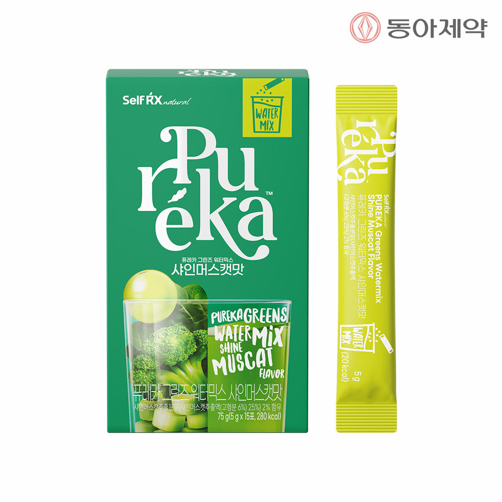 Dong-A Pharm Pureca Drinkable Salad Greens Water Mix Shine Muscat 15 Sticks