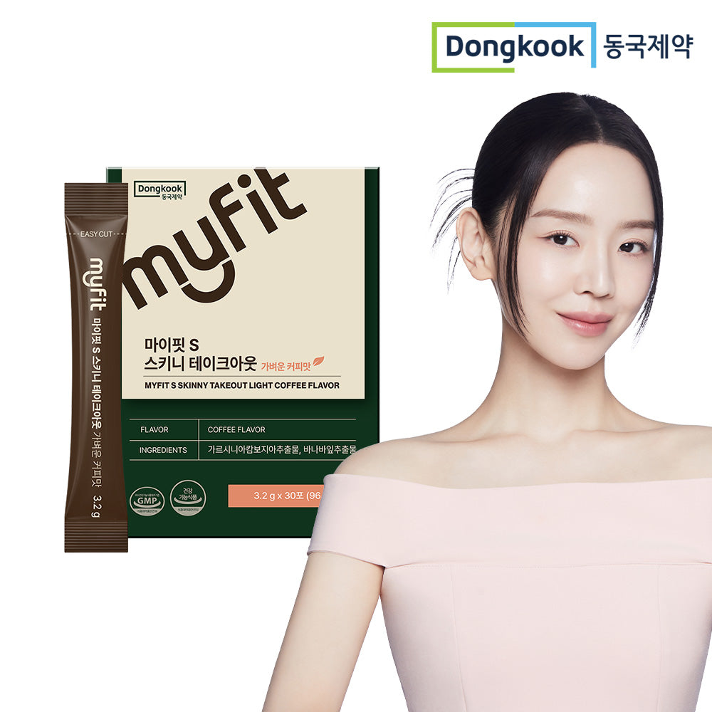 DongKook MyFit S Skinny Takeout Light Coffee Flavor 96 g (3.2 g x 30 sachets)