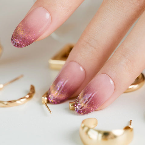 Dashing Diva Magic Press Relit (Almond) Nail Tips