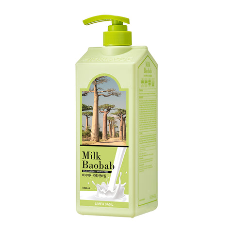 Milk Baobab Original Shampoo Lime & Basil, 1L