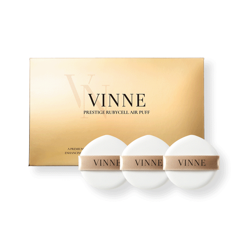 Vinne Prestige 4-Layer RubyCell Cushion Puff (3 Pack)