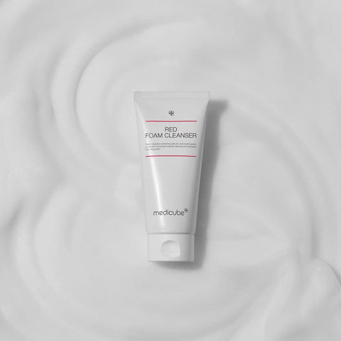 Soonsu Beauty Red Foam Cleanser texture close-up