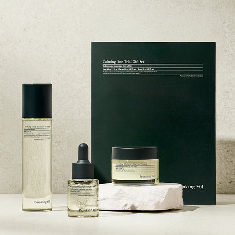 Pyunkang Yul Calming Trial 3-Piece Gift Set (Toner + Serum + Cream)