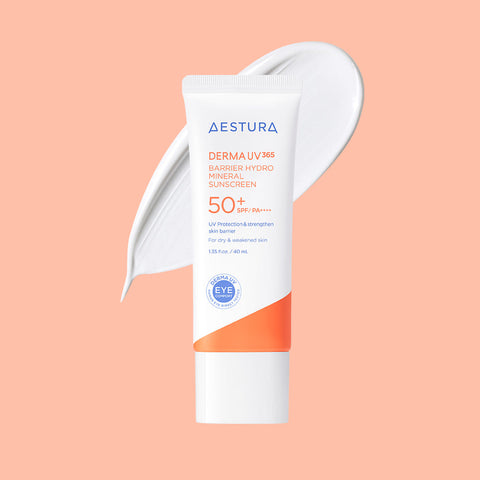 Aestura Derma UV 365 Barrier Hydro Mineral Sunscreen 40ml Set 2pcs