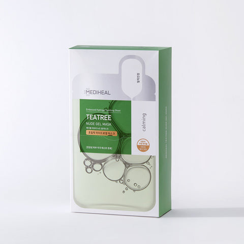 Mediheal Tea Tree Nude Gel Mask 10 Sheets (30 ml each)
