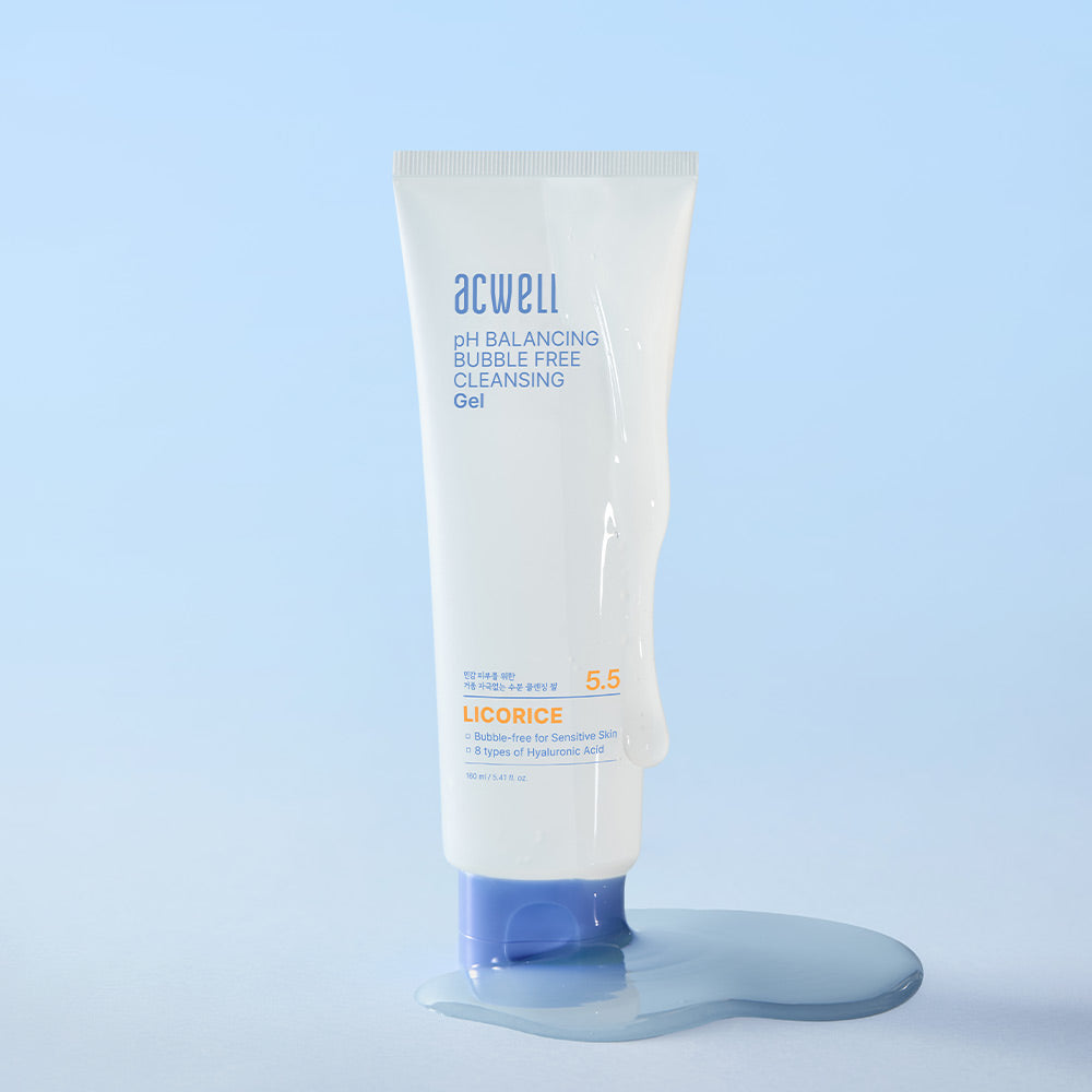 Acwell pH Balancing Bubble-Free Cleansing Gel 160ml