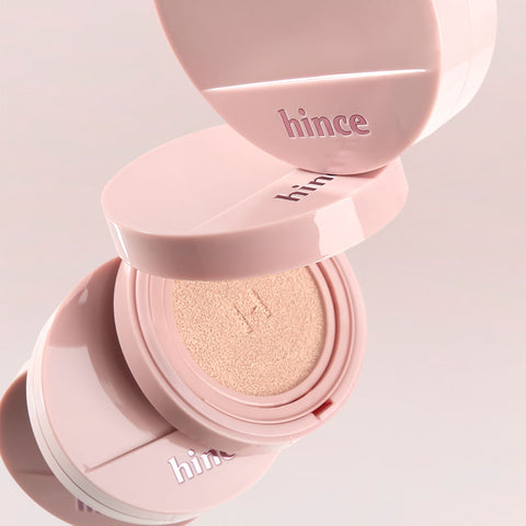 hince Cover Master Pink Cushion & Refill Set (includes Cushion Puff)