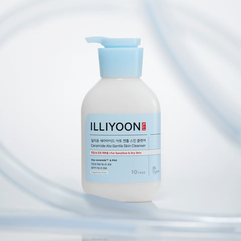 ILLIYOON Ceramide Ato 5.0 pH Mild Fragrance-Free Gentle Skin Cleanser 400ml
