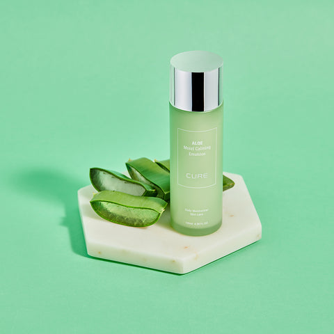 Kim Jeong Moon Aloe Moist Calming Toner 130ml (2-Pack) + Emulsion 130ml (2-Pack)