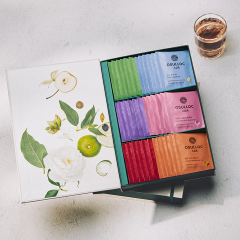 OSULLOC Tea Variation O (6 Varieties x 6 Tea Bags, 36 Pack, 72g)