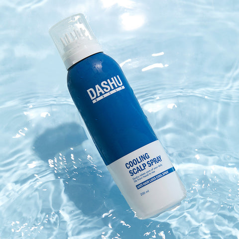Dashu Daily Herbal Scalp Gold Shampoo 500ml & Cooling Scalp Spray 2-Piece Set