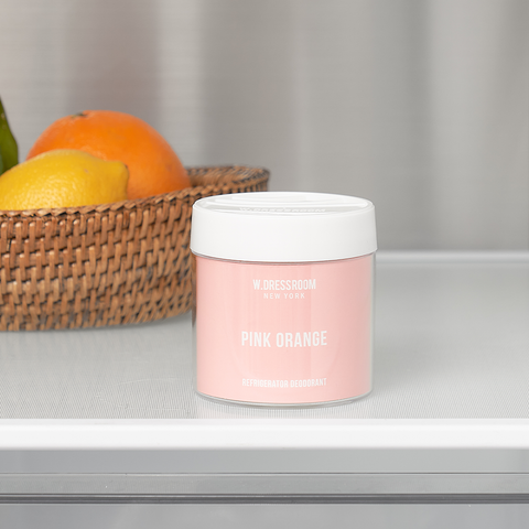 W.Dressroom Refrigerator Deodorizer Pink Orange 120g (2 Pack)