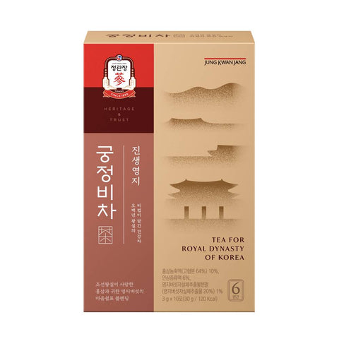JungKwanJang Gungjeong Bicha Jinsaeng-Yeongji (3g x 60 Sachets)