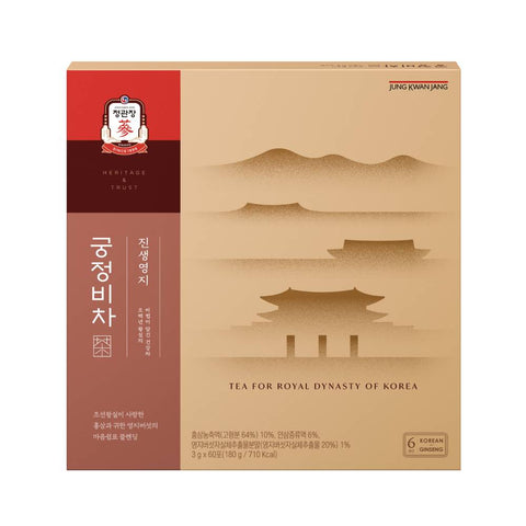JungKwanJang Gungjeong Bicha Jinsaeng-Yeongji (3g x 60 Sachets)