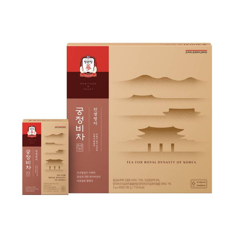 JungKwanJang Gungjeong Bicha Jinsaeng-Yeongji (3g x 60 Sachets)