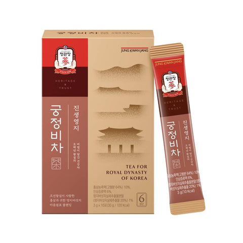 JungKwanJang Gungjeong Bicha Jinsaeng-Yeongji (3g x 60 Sachets)