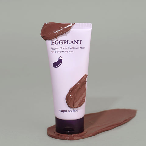 Papa Recipe Eggplant Clearing Mud Cream Mask 100ml (Wash-Off Pack)