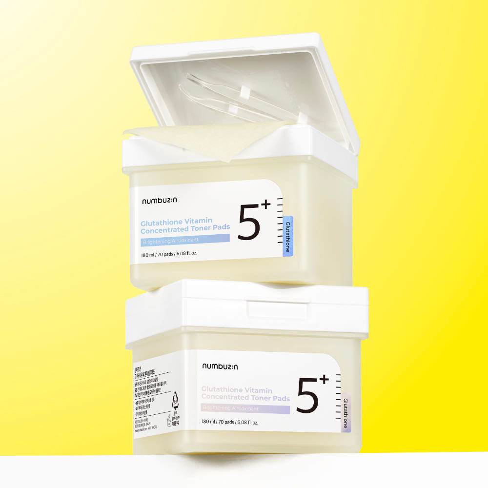 numbuzin No.5 Vitamin-Niacinamide Concentrated Toner Pad 70P Double Pack