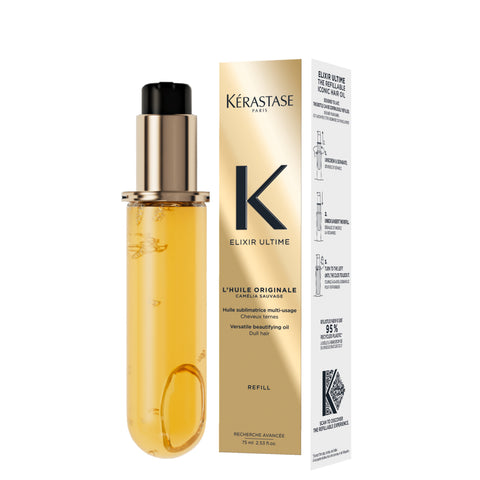 Kerastase Elixir Ultime Original Hair Oil 75ml + Refill 75ml