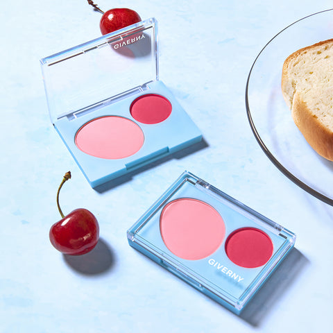 Giverny Fluffy Dual Blusher 7.4g (4 Shades)