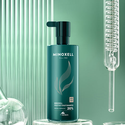 Minoxell Prestige Scalp Root Volume Hair Loss Shampoo 480ml (3 Pack)