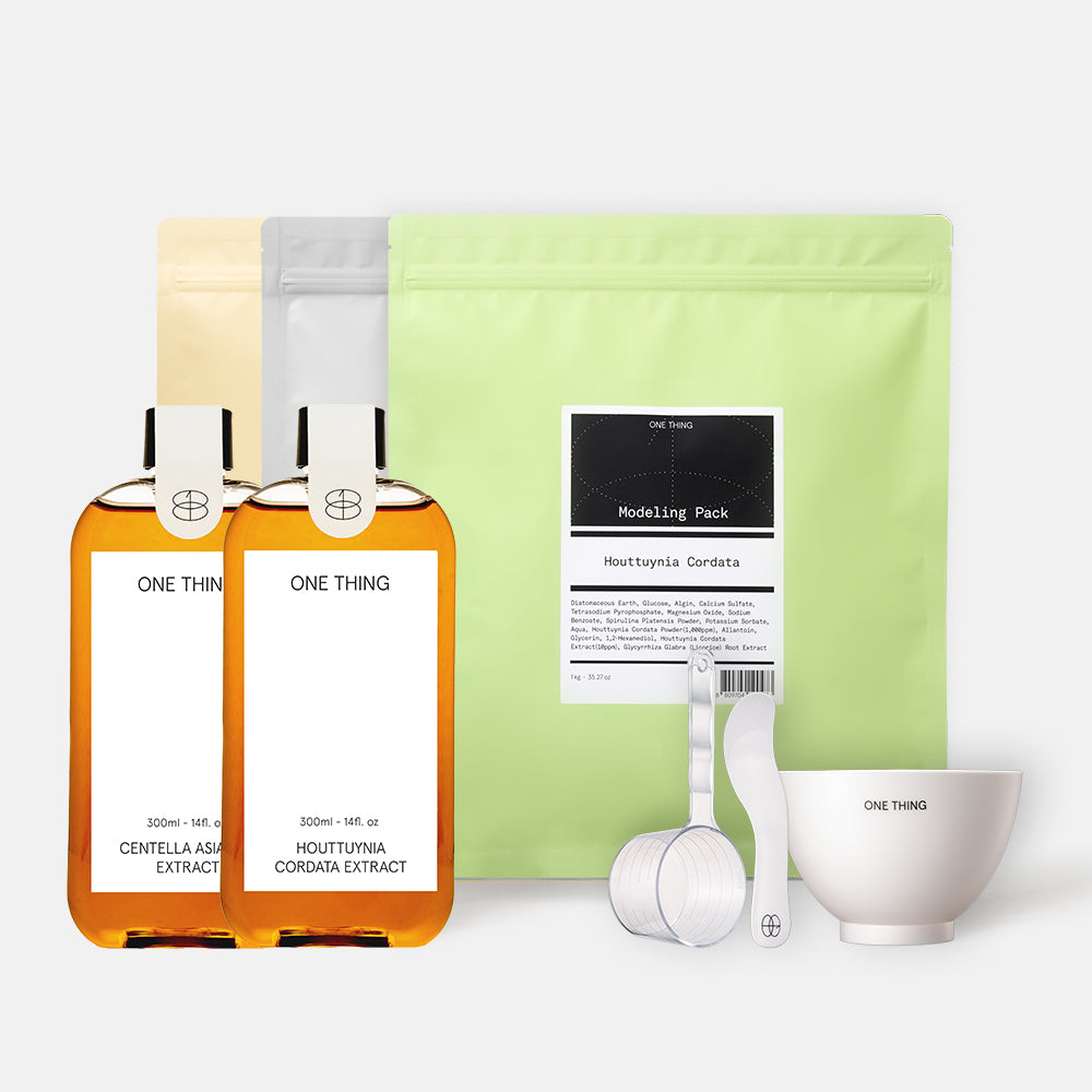 One Thing Modeling Pack Home Care Set (Modeling Pack 1kg + Extract Toner 300ml x2)