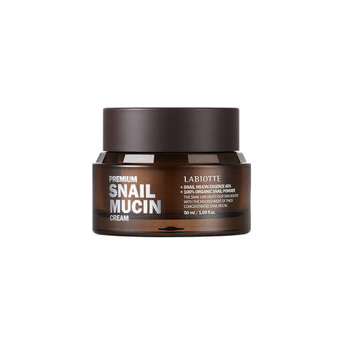 Labiotte Premium Snail Mucin Cream 50ml + Coderm Mask Pack (3 pcs)