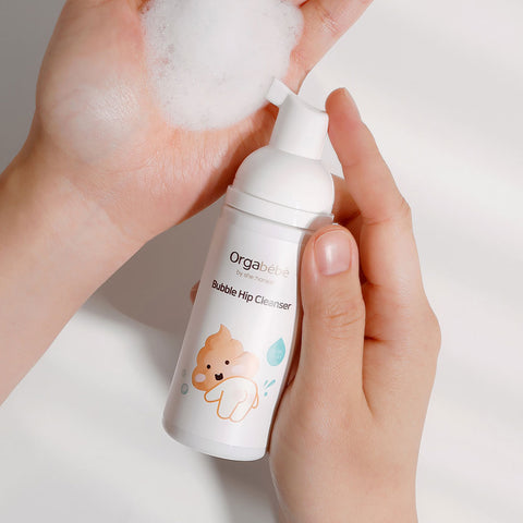 Orgabebe Baby Hip Cleanser Miniature 50ml - Body Wash & Shampoo Travel Kit