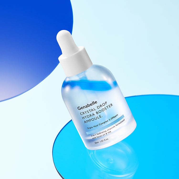 Genabelle Crystal Drop Hyaluronic Oil-Water Booster Ampoule 30ml