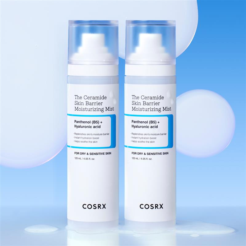 COSRX The Ceramide Skin Barrier Moisturizing Mist 120ml (2 Pack)