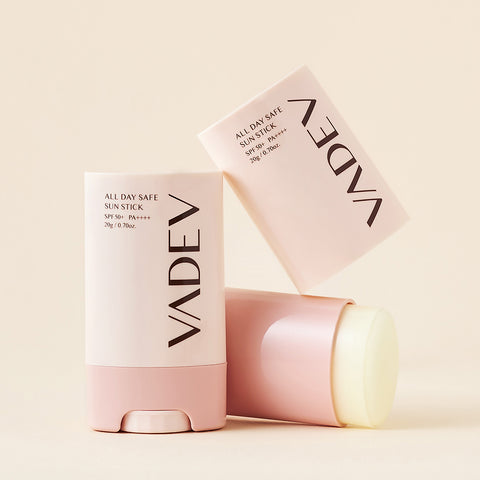 Vadev All-Day Safe Sun Stick 20g - Face & Body SPF50+ PA++++ (1+1 Set)