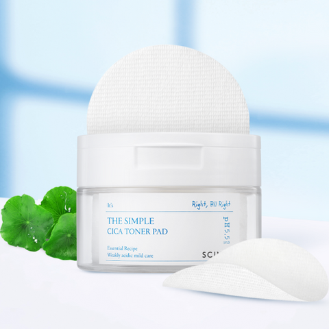 SCINIC The Simple Cica Toner Pad (60 Sheets)