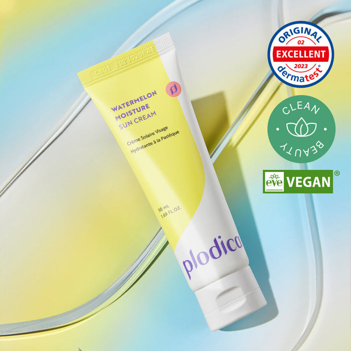 Plodica Vegan Watermelon Moisture Sun Cream 50ml (SPF50+ PA++++)