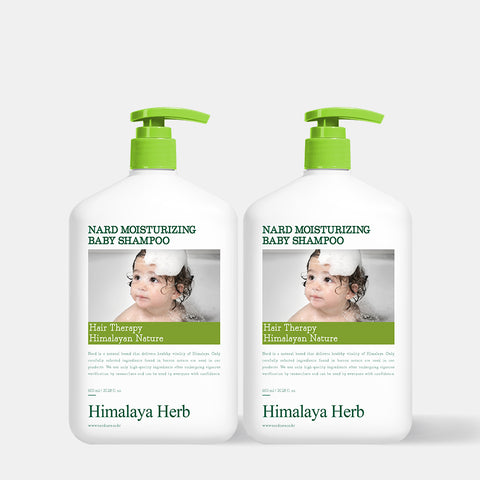 Nard Moisture Baby Shampoo 600ml (2 Pack)