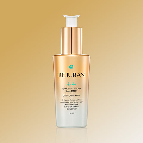 Rejuran Healer Turnover Ampoule Dual Effect 50 mL + Ampoule-in-Mask (5-sheet) 2-piece Set