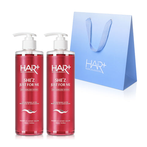 HairPlus Women's Pomegranate Vital Balancing Hair-Loss Care Gift Set (Shampoo & Hair Pack)