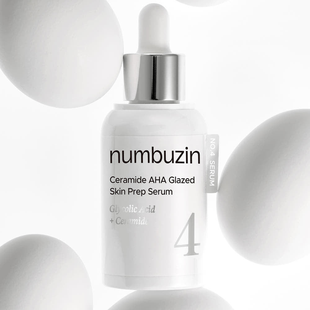 numbuzin No.4 Ceramide AHA Glazed Skin Prep Serum 30ml