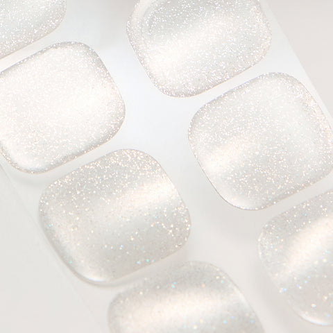 Dashing Diva Glaze Pedicure Glint Milky Way