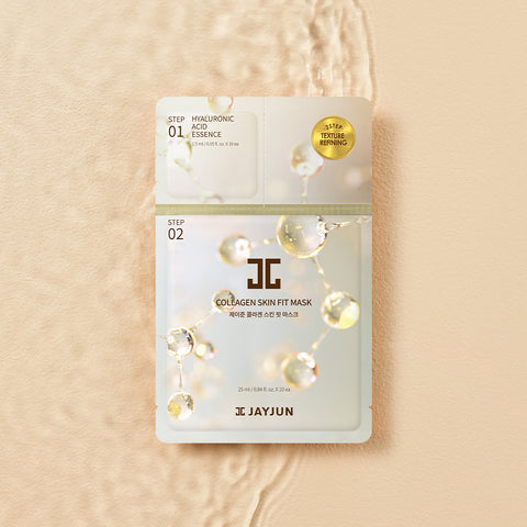 JAYJUN Collagen Skin Fit Mask 2STEP (10 Sheets)