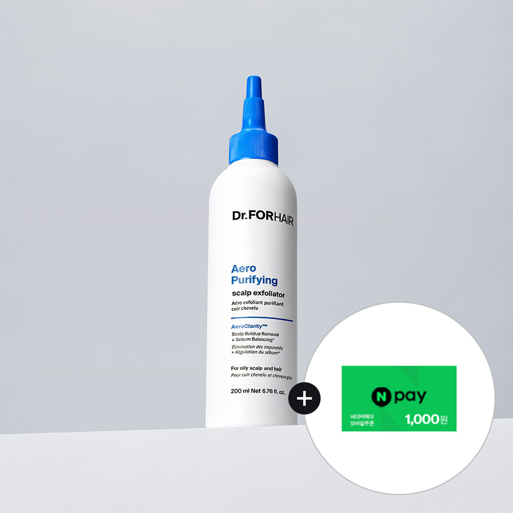 Dr.FORHAIR Scalp Scaler 200ml - Low-Irritant Scaling for Oily & Sensitive Scalp